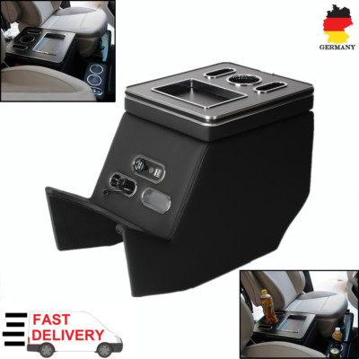 Armsteun Opbergdoos Voor Mercedes-Benz V-Klasse V220 V260 V250 W447, USB Opladen Achter Leuning Doos Telefoon Houder