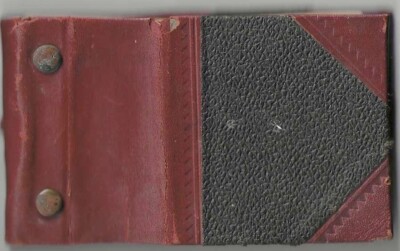 Early 20th Century Journal Filled With Cooking And Household Hints
