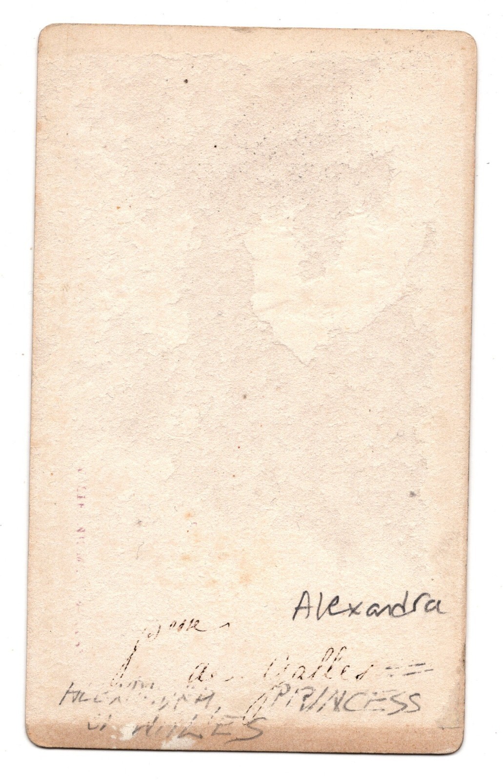 ANTIQUE CDV CIRCA 1870s LE JEUNE QUEEN ALEXANDRA OF DENMARK GORGEOUS FRANCE — additional view