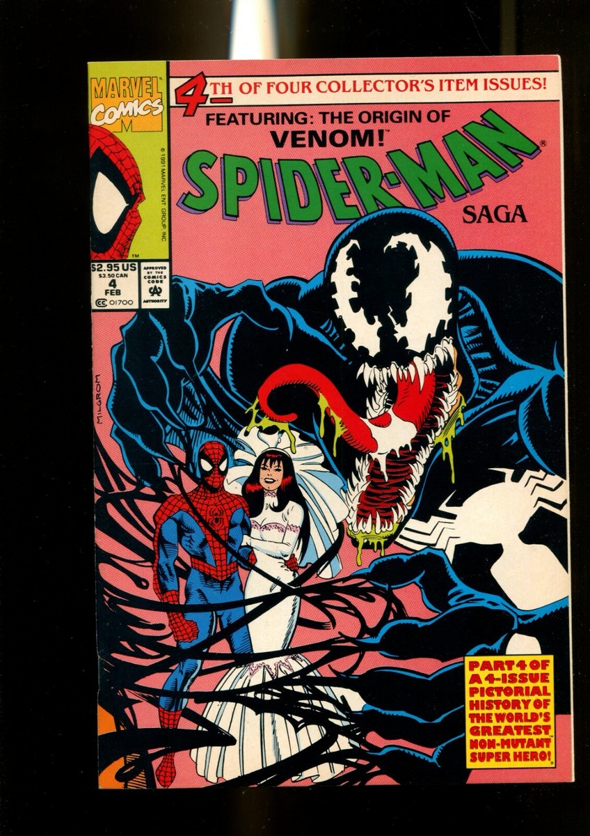 SPIDERMAN SAGA 4 (9.8) ORGIN OF VENOM MARVEL (b034) | eBay