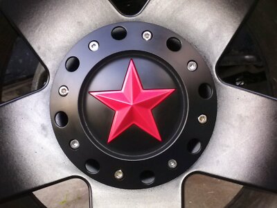 5 pack RED star SKINS for center star Rock star 775; 811; 827