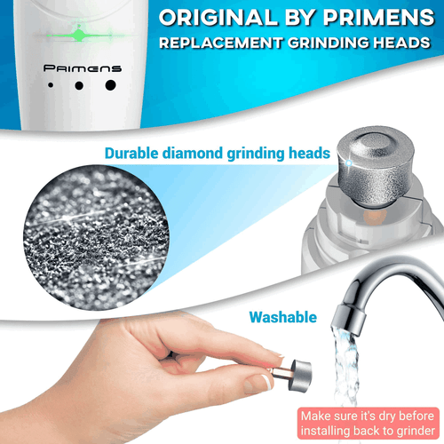 Professional Dog Nail Grinder Replacement Head (Pack of 3 Bits) Diamond Tip - Picture 3 of 7
