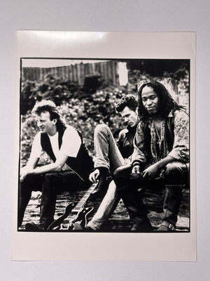 Big Country Photo Original Noir et Blanc Press Promotion Septembre 25th 1991