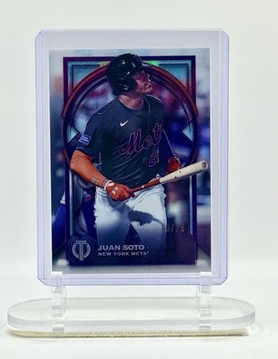 2026 Topps Tribute - Juan Soto - Purple Refractor /75 - NY Mets