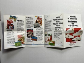 Hoops Game Nintendo NES with Box and Jaleco Brochure Retro Video Games Untested