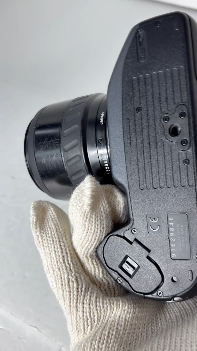 Minolta Alpha 303si SLR Film Camera + 35-105mm Lens Tested Japan