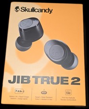 Skullcandy Jib True 2 True Wireless Earbuds Bluetooth in-Ear - True Black
