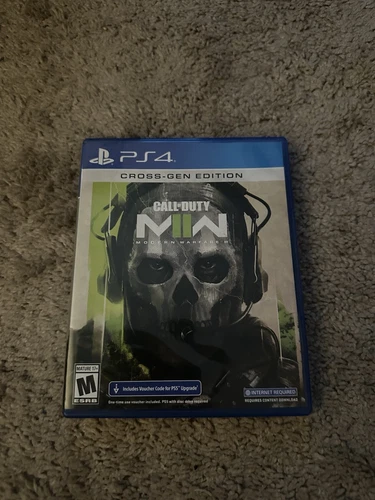 CALL OF DUTY MODERN WARFARE 2 2022 PLAYSTATION 4 GAME IN BOX