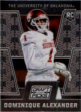 2016 Panini Prizm Draft Picks #215 Dominique Alexander RC - FB