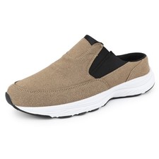 riemot Mens Mule Shoes Comfort Shoes Breathable Backless Sneakers Walking Shoes