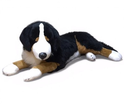 VTG E&J Prima Classic Plush Bernese Mountain Dog LARGE 38  Realistic Lifelike