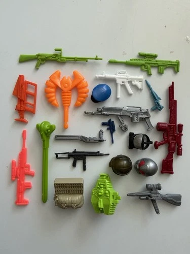 Vintage Lot Hasbro 1980’s/90’s/00’s G.I. Joe ARAH 3.75” Weapons & Accessories