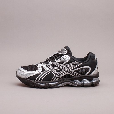 Asics Sportstyle Gel-Nimbus 10.1 Black Pure Silver Running Men Shoe 1203A820-001