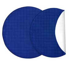 2 Pack Washable Pee Pads for Dogs, Reusable 48" Round Whelping Pads, Whelping...