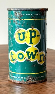 *Uber Rare* Uptown non-metallic 1st Generation Flat Top Soda Can-Pre zip code