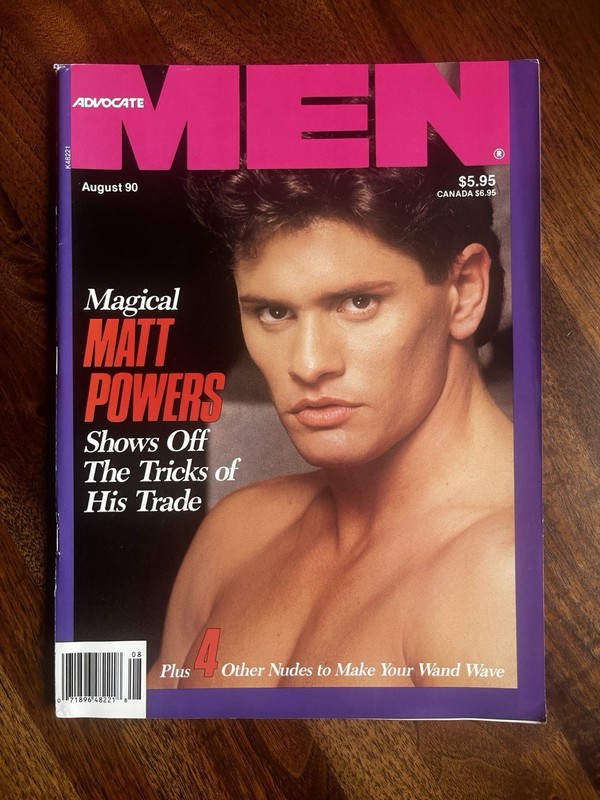 Advocate Men Magazine, August 1990