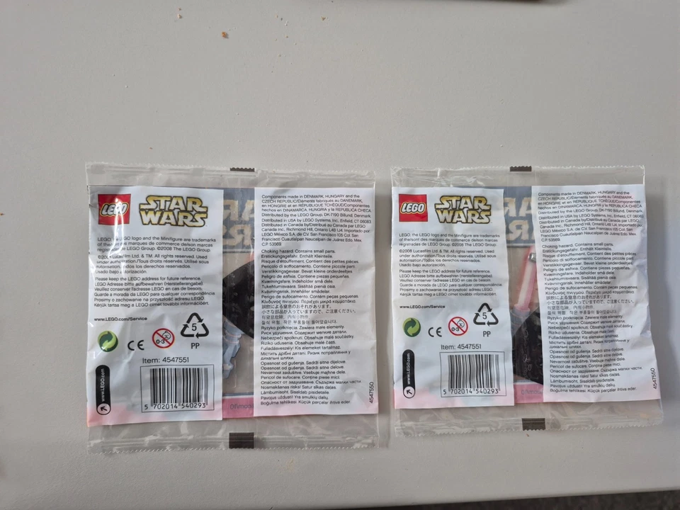 LEGO® Star Wars Darth Vader Chrome Polybag 4547551 NEU NEW OVP versiegelt sealed - Bild 3 von 3