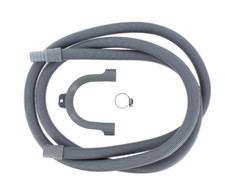 for BEKO Washing Machine Waste Drain Hose Pipe Extension Connection Kit 2.5m 