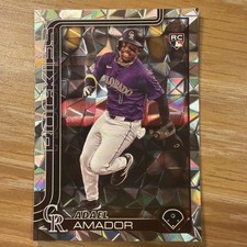 2025 Topps Series 1 - Adael Amador #191 Diamante Foil (RC)