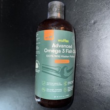 Wuffes Omega 3 Fish Oil for Dogs, 100 Pure Wild Alaskan Fish Oil 16 fl.oz 8/26