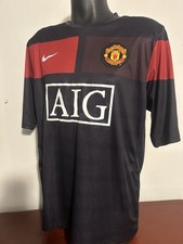 Manchester United Pre Match Training 2009 2010 Football Jersey Nike Size Large L