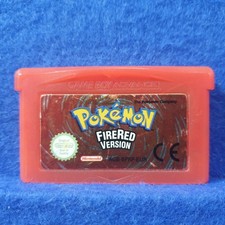 gba POKEMON FIRE RED Cart Authentic Game Boy Advance PAL Pokémon FireRed