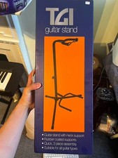 TGI Guitar Stand - Universal A-Frame for Acoustic, Electric & Bass Guitars - Use