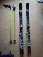 Black Crows Daemon All-Mountain Skis 183.6cm w/ 99mm Bindings 132/99/120 R20