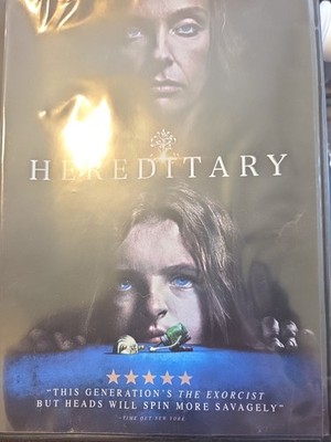 Hereditary (DVD, 2018) Duskjacket Cover, Sleeved Jewel Case,Disc