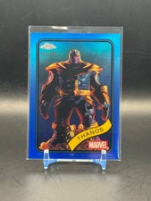 2025 Topps Chrome Marvel THANOS #158 Blue Refractor (243) /299 RAW
