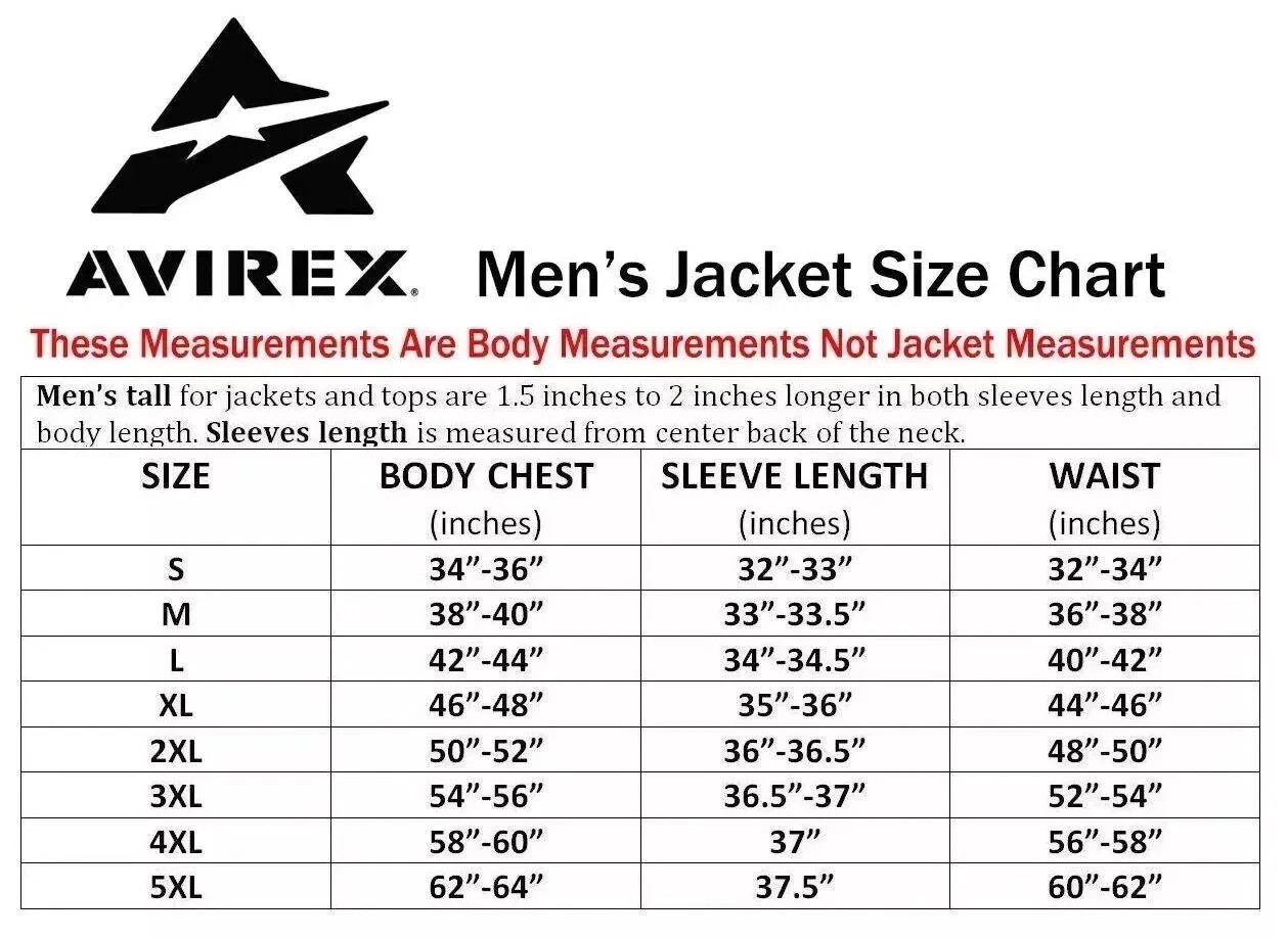 Men’s Avirex x Trapstar USA Flight Jacket Real Cowhide Leather Bomber Jacket image 7