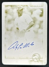 Marketplace image: 2026 Topps Chrome Andy Pettitte Legend Auto Printing Plates Yellow SSP #1/1