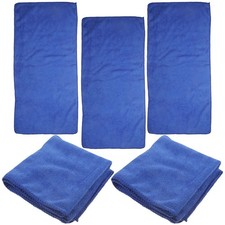 5 piezas forro polar jaula ropa de cama animal conejillo de indias almohadilla lavable azul