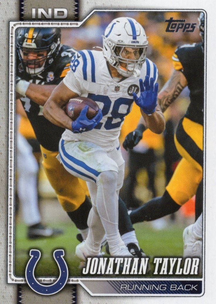 2026 Topps Flagship Football Jonathan Taylor #86 Indianapolis Colts
