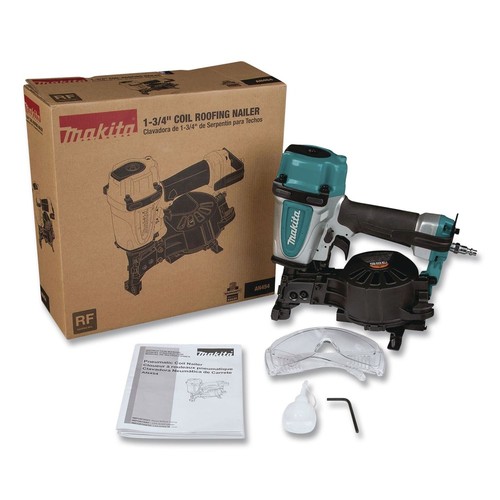 Makita AN454-R 1-3/4" Pneumatic Coil Roofing Nailer Certified Refurbished