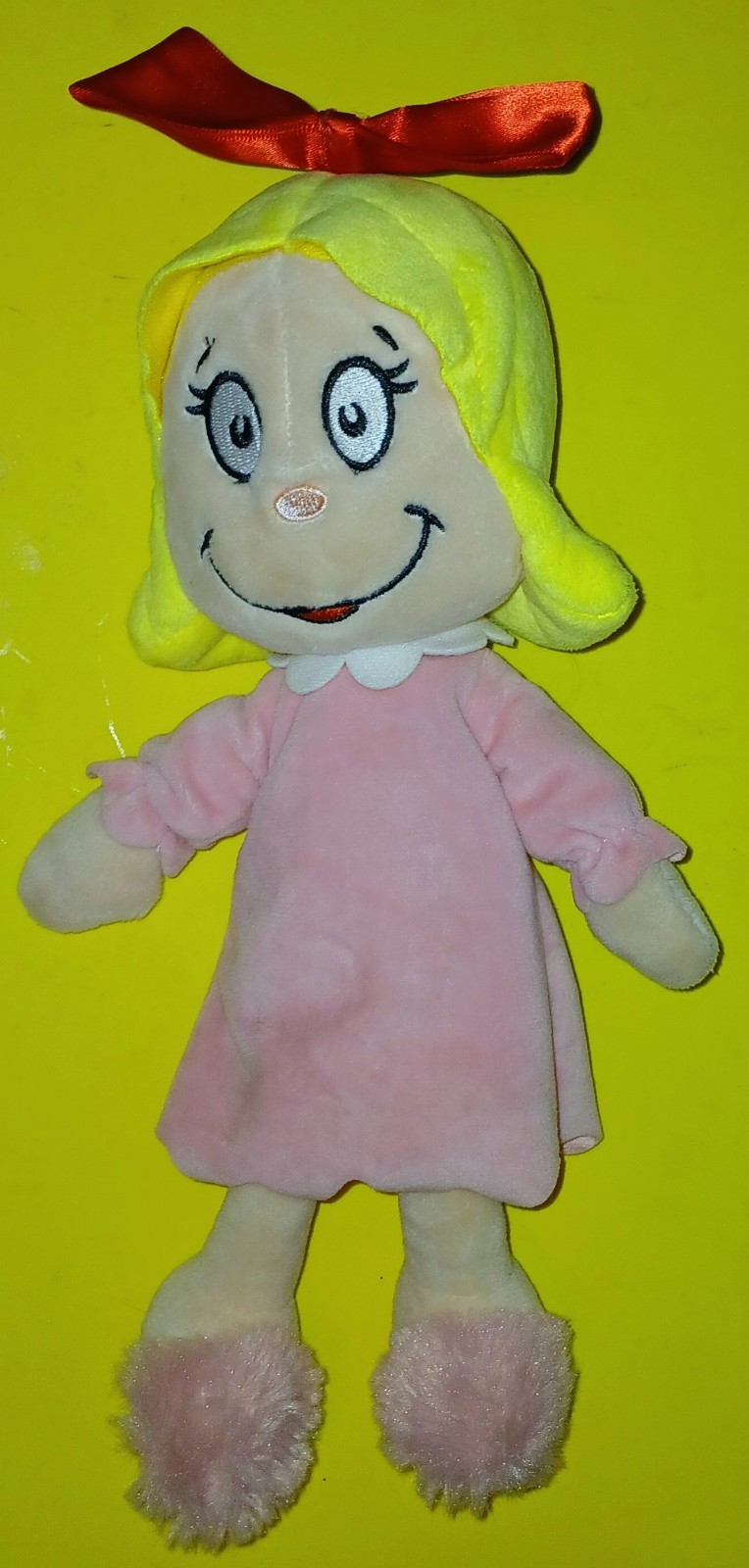 Aurora Dr Seuss Cindy Lou Who Plush Stuffed Animal Plushy Toy 11