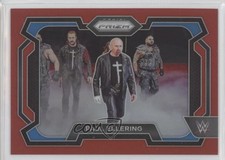 2024 Panini Prizm WWE Red Prizm 205/299 Paul Ellering #95 3hd