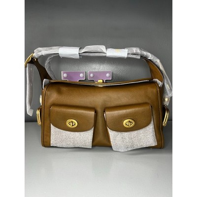 Coach Turnlock Haversack Bag - Muted Olive | eBay