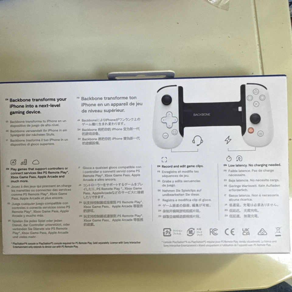 Sony PlayStation Backbone One Controller For Iphone - New And Sealed  - Immagine 2 di 2