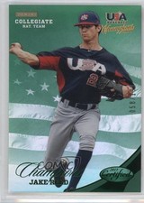 2013 USA Baseball Champions Certified National Team Mirror Green Jake Reed fm0