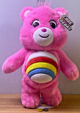 Care Bears 2021 Cheer Bear Plush 14" Tagged -GDJ-A-951
