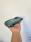 Vintage Bandai Cragstan Ferrari Race Car Italian Flag No. 2 Tin Friction Car