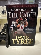 SIGNED BY AUTHOR MORE THAN JUST THE CATCH DAVID TYREE HC COLLECTIBLE BOOK S5