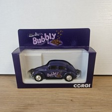 Vintage Corgi Cadbury Bubbly Volkswagen Beetle Diecast Model Car Rare Brand New