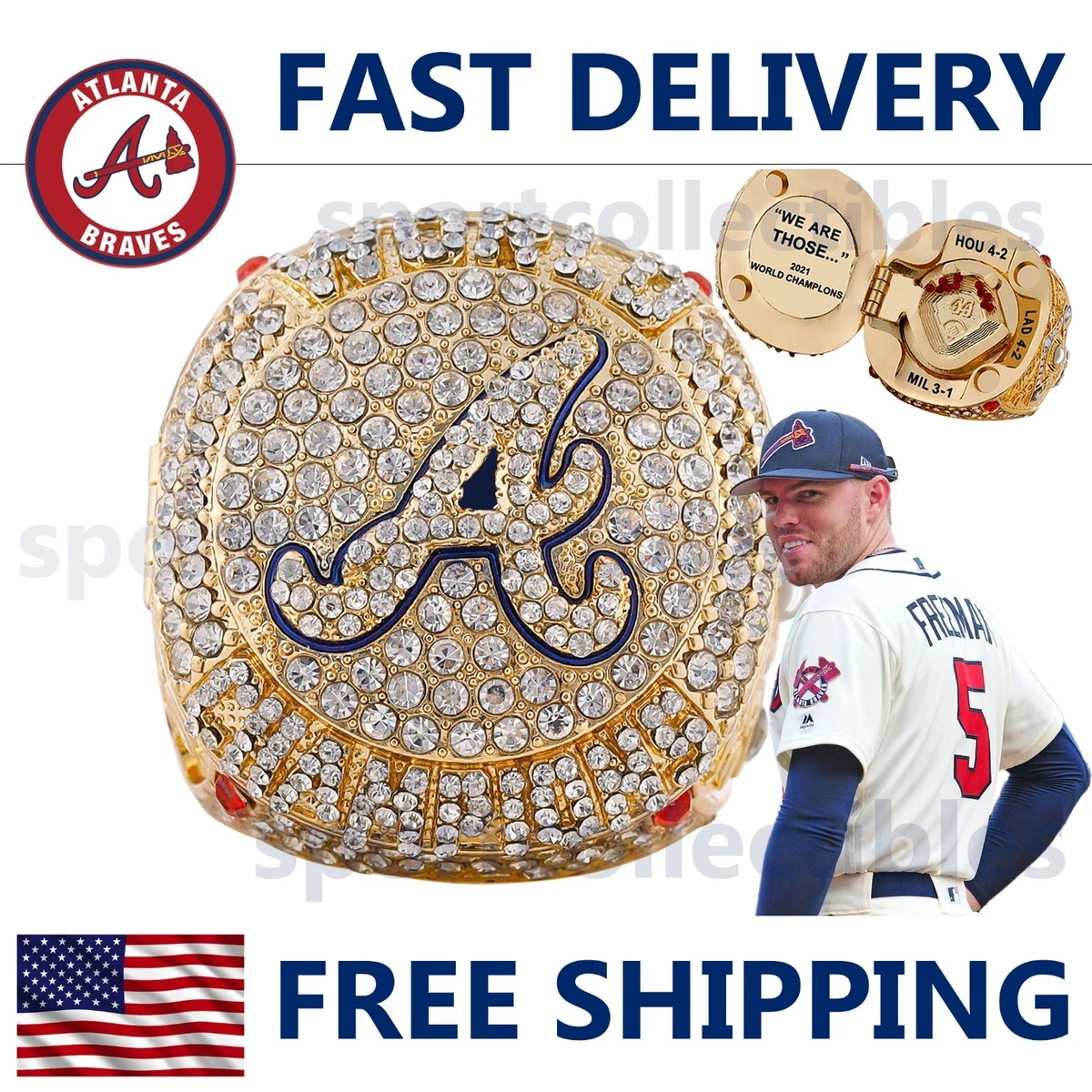 World Series Atlanta Braves MLB Rings for sale | eBay