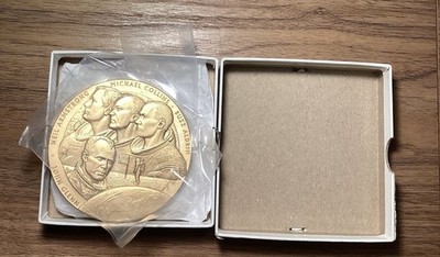 New Frontier Bronze Medal 3 Inch Apollo moon landing