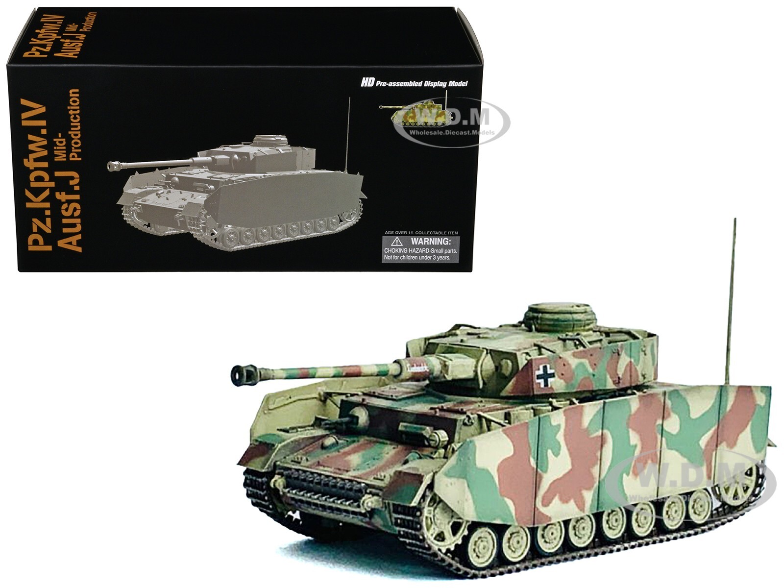 НЕМЕЦКИЙ ТАНК PZKPFWIV AUSFБЕЛЬГИЙСКИЙ ТАНК J 1944 В МАСШТАБЕ 172 ОТ DRAGON MODELS 63243 13590₽