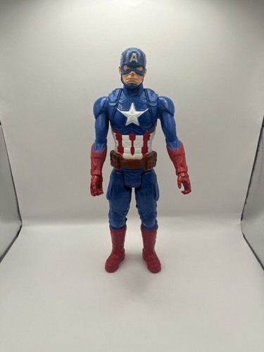 Marvel Captain America Giocattolo 12” 30cm Action Figure 2018 Giocattoli da Collezione - Foto 2 di 10
