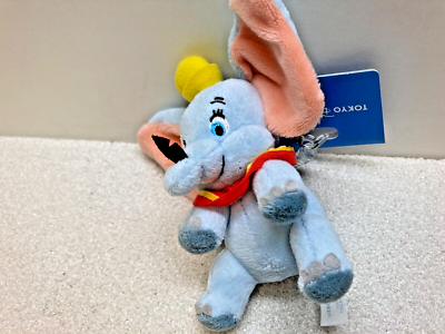 キーホルダー・アクリルキーホルダー Rare Disney Dumbo Keychain Lucky Japan Tokyo Disney Resort Dumbo Plush Toy Keychain Charm 2025 park