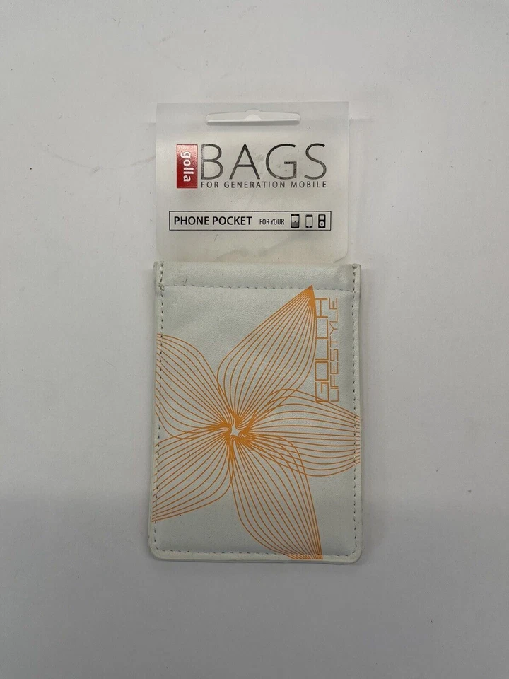 Bolsas GOLLA para Generación Teléfono Inteligente Móvil Estuche Cámara Bolsa Blanco Naranja Foto 2 de 4